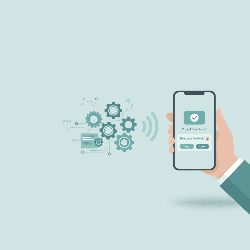 How to Automatically Send a Feedback Survey After a Project is Completed
