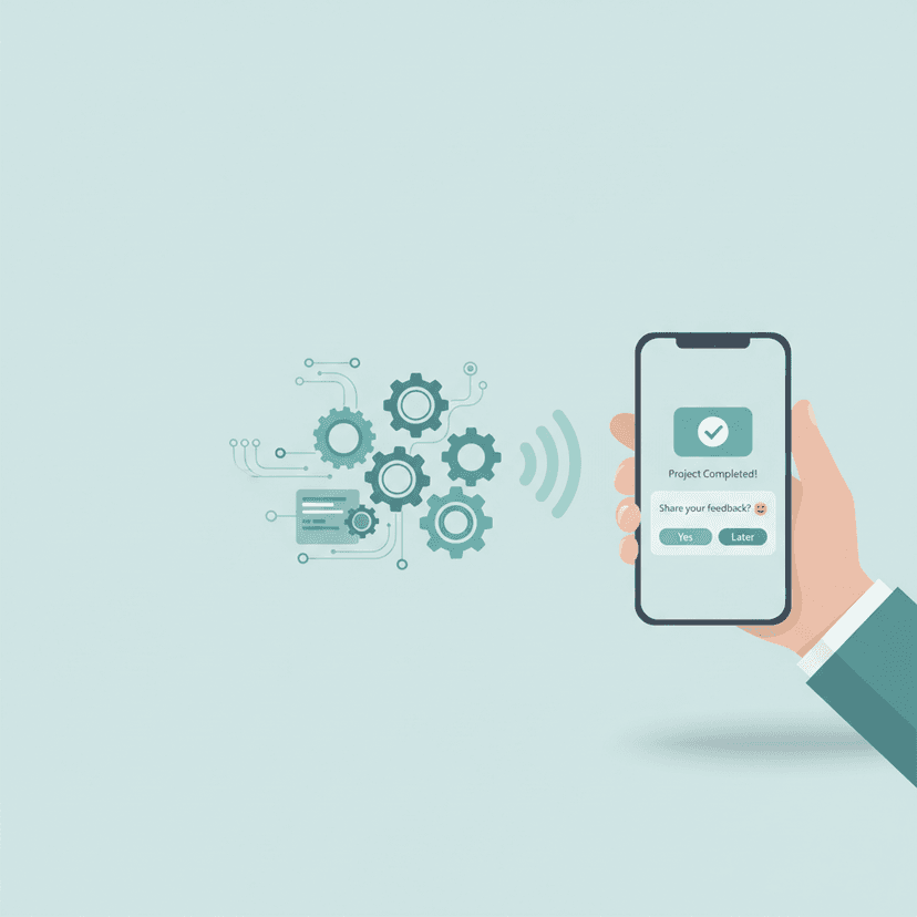 How to Automatically Send a Feedback Survey After a Project is Completed
